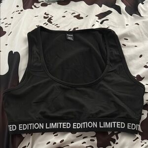 Limited Edition Black Women's Top